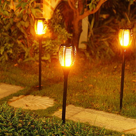 Lampes torches solaires Flickering Flame