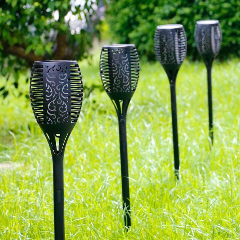 Lampes torches solaires Flickering Flame