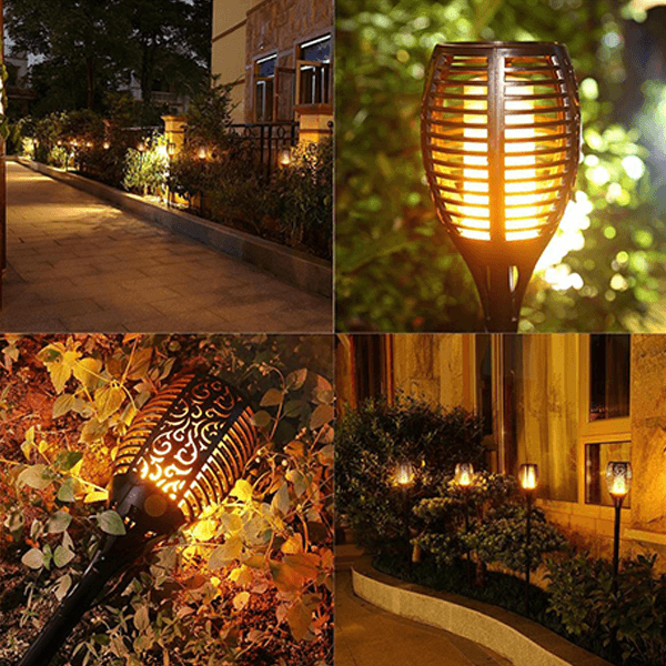 Lampes torches solaires Flickering Flame