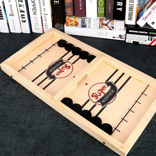 Jeu de hockey en bois