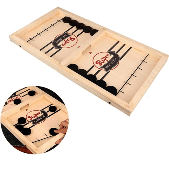Jeu de hockey en bois