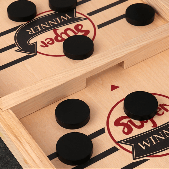 Jeu de hockey en bois